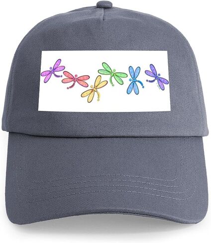 CafePress Dragonfly Cap (White & Tan) Adjustable Baseball Cap in Saudi Arabia