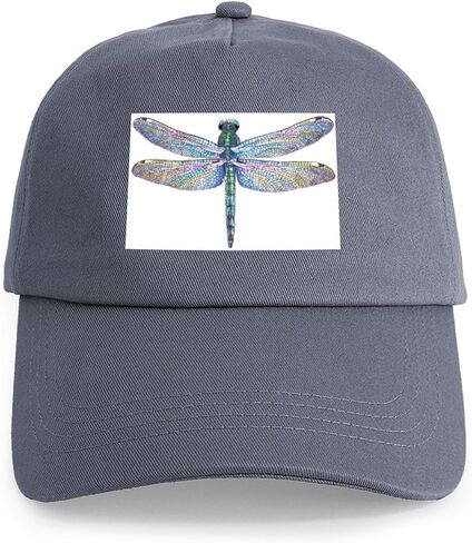 CafePress Dragonfly Cap (White & Tan) Adjustable Baseball Cap in Saudi Arabia