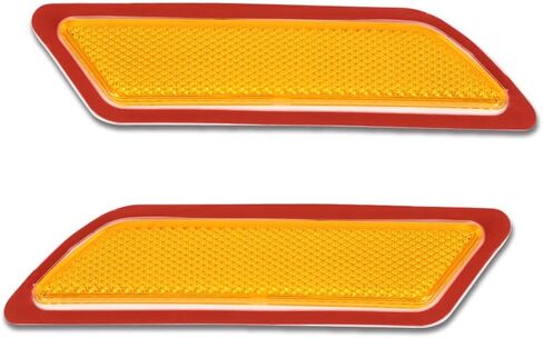 G-PLUS Front Bumper Reflector Left and Right Side Fit BMW 320i/328i/335i Base 2012-2015,Fit BMW 320i/328i/335i xDrive Base 2013-2015,Fit BMW 328d Base 2014-2015 63147274522 63147274521 Orange in Saudi Arabia