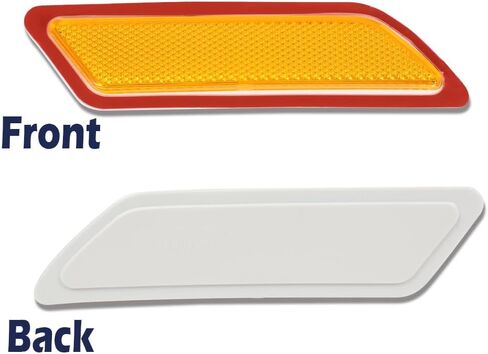 G-PLUS Front Bumper Reflector Left and Right Side Fit BMW 320i/328i/335i Base 2012-2015,Fit BMW 320i/328i/335i xDrive Base 2013-2015,Fit BMW 328d Base 2014-2015 63147274522 63147274521 Orange in Saudi Arabia