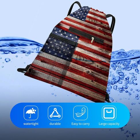 Drawstring Backpack Sports Gym Bag, Large String Swim Bag for Beach With Water Bottle Mesh Pocket, Cute Gym Sack with Zipper Pocket for Men Women Beautiful White Floral in Saudi Arabia