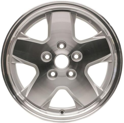 عجلات جديدة 16 × 7 بوصة حافة لعام 2002-2007 جيب ليبرتي الوجه المعشود مع جيوب فضية مطلية دون دمامل على علامة تبويب 5 × 4.5 مم 5 in Saudi Arabia