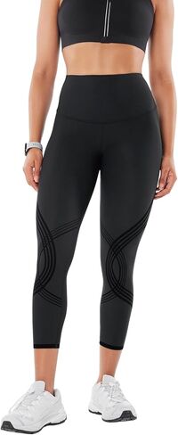 Fanka Body Sculpt 7/8 Length Reversible Wear Compression for Targeted Support Leggings for Women in Kuwait