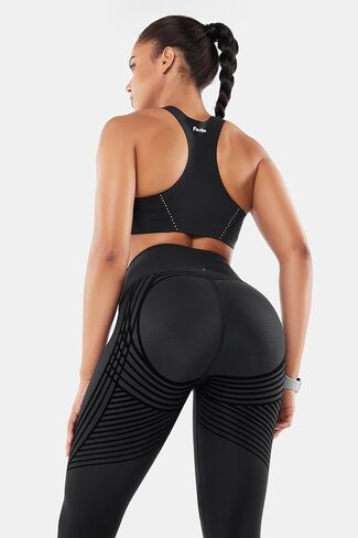 Fanka Body Sculpt 7/8 Length Reversible Wear Compression for Targeted Support Leggings for Women in Kuwait