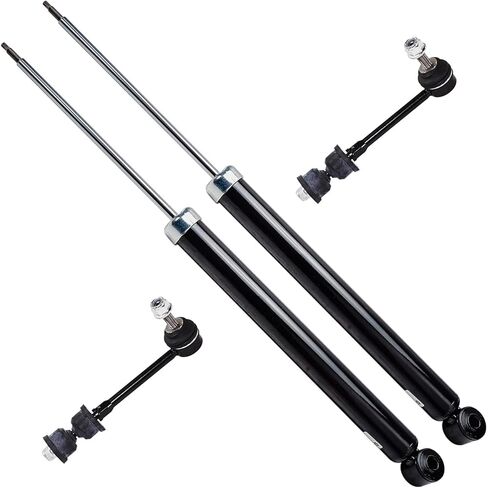 Detroit Axle - Rear Shocks Sway Bars for Ford 2013-2018 Escape 2015-2019 Lincoln MKC, 2 Shock Absorbers 2 Stabilizer Sway Bar End Links 2015 2016 2017 2018 Replacement Suspension Kit in Saudi Arabia