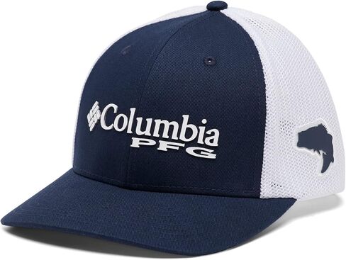 Columbia Unisex Tree Flag Mesh Ball Cap, Greenscape/Black, Large/X-Large in Kuwait