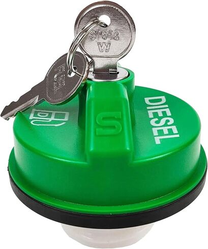 10591D Locking Diesel Gas Cap, Fuel Cap For Chevy Silverado Express C3500 K3500, Dodge Ram 3500 W350 D350, Ford F-250 E-350, GMC Sierra Savana. Replaces# 9MGC791, MGC791, 10591 ﻿ in Saudi Arabia