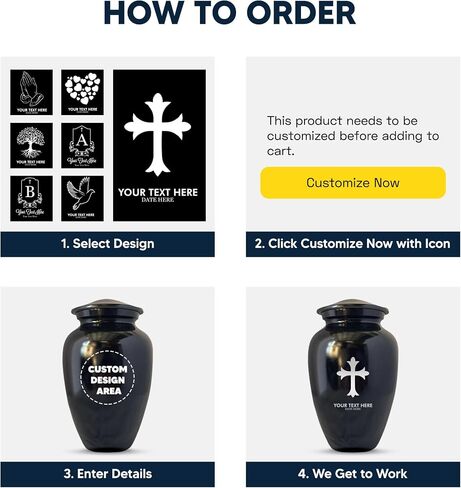 Personalized Human Cremation Urn for Adult Bowlers Ashes Men & Women - Engraved Aluminum Urn with Name & Funny Humorous Gone Bowling 2 Design - Vessel for Bowling Lovers Remains, Black with Silver Rim in Saudi Arabia