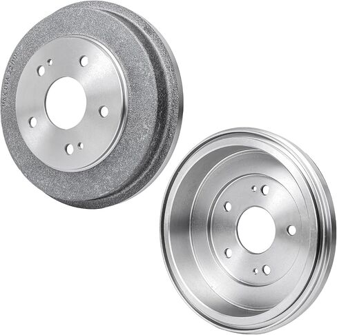 Detroit Axle-مجموعة الفرامل لعام 1997-2001 هوندا CR-V ، دوارات الفرامل الأمامية دوارات فرامل السيراميك براميل الفرامل الفرامل أحذية الفرامل 1998 1999 2000 REPLICEMEN in Saudi Arabia