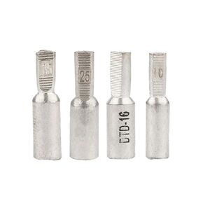 5 PCS DTD-10/16/25/35/50mm2 air Switch Terminal tinned Copper C45 Circuit Breaker Connector Terminal (Color : DTD-50, Size : 5PCS) in Kuwait