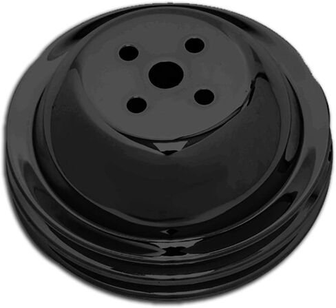 COBRA TEK- CBK-HZ-9815-PBK-FITS 1955-21 CHEVY BB BIG Block Black Steel Pump PUMP 2 GROOVE (Short) FITS التالية للمحركات: 427 ، 454 ، 402،396. in Saudi Arabia