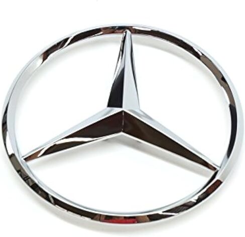Mercedes-Benz OEM Leach Liftgate Emblem-الجزء #A1648170016-شارة الفتحة البلاستيكية in Saudi Arabia