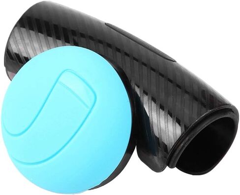 KIMISS Steering Wheel Knob,Universal Car Steering Wheel Knob Spinner Power Handle Ball Wheel Booster (Black) // steering wheel knob in Saudi Arabia