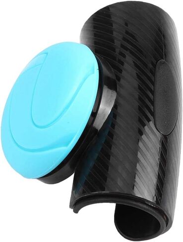 KIMISS Steering Wheel Knob,Universal Car Steering Wheel Knob Spinner Power Handle Ball Wheel Booster (Black) // steering wheel knob in Saudi Arabia