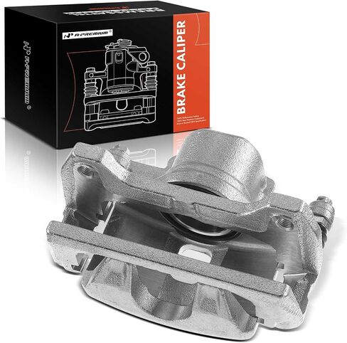 A -Premium Disc -Disc Brake Assembly مع قوس متوافق مع نماذج هوندا و Acura المختارة - Civic 2006-2011 - جانب السائق الأمامي ؛ RSX 2002-2006 ، S2000 2000-2009-جانب الراكب الأيمن الأمامي in Saudi Arabia