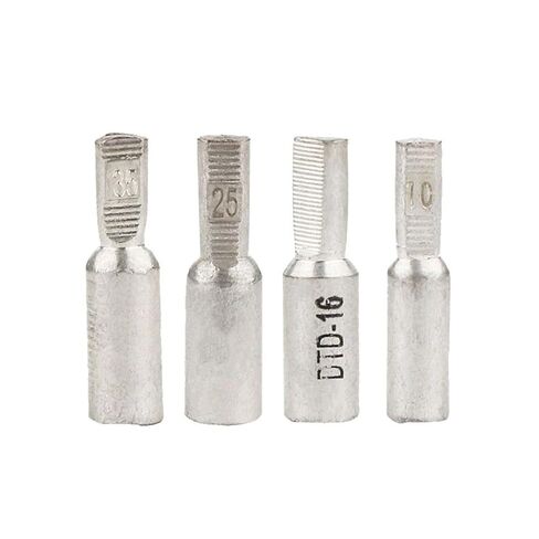 5 PCS DTD-10/16/25/35/50mm2 air Switch Terminal tinned Copper C45 Circuit Breaker Connector Terminal (Color : DTD-50, Size : 5PCS) in Kuwait