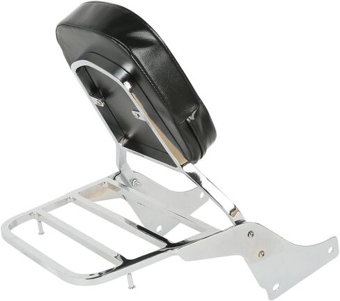 TCT-MT Sissy Bar Backrest Set + Luggage Rack Fit for Shadow ACE 1100 VT1100 All Years in Saudi Arabia