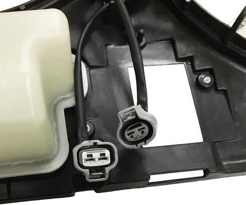 PartsFlow Radiator and Condenser Cooling Fan Assembly for 2006 Toyota Sienna 621-066 in Saudi Arabia