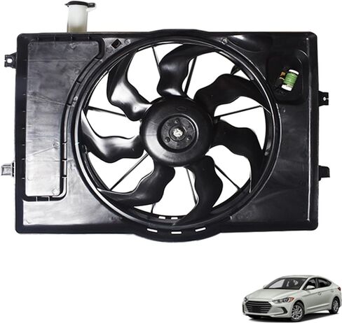 الاستبدال لجمعية مروحة تبريد المبرد A/C لعام 2017 2018 Elantra 2018-2020 Elantra GT 25380F2000 in Saudi Arabia
