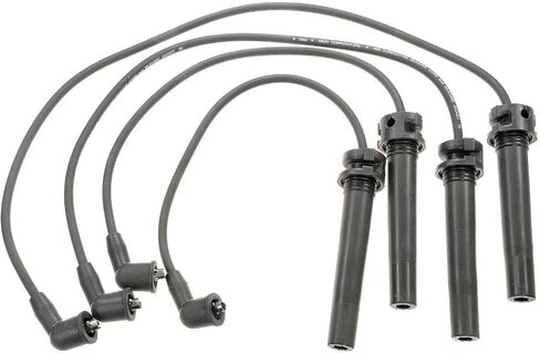Replacement Spark Plug Wire Set for 2002-2004, 2008-2015 Nissan Frontier, NP300, Pickup, Xterra (2.4L 4 Cylinder) in Saudi Arabia