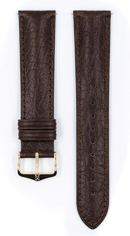 Hirsch Camelgrain Calf Leather Watch STRAP - 12 مم ، 13 مم ، 14 مم ، 15 مم ، 16 مم ، 17 مم ، 18 مم ، 19 مم ، 20 مم ، 22 مم - الانتهاء من ناعمة ناعمة - فرقة مراقبة سريعة. in Kuwait