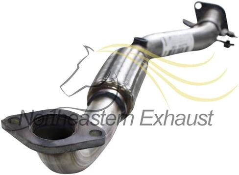 العادم الشمالي الشرقي | أنبوب أمامي من الفولاذ المقاوم للصدأ متوافق مع Hyundai Tiburon 2007-2008 2.0L | وشملت حشيات حرة | جزء استبدال السيارات in Saudi Arabia