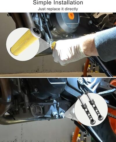 مرشحات زيت المحرك تناسب KTM 1290 1190 1090 790 Adventure R Duke Replace 00050000068 in Kuwait