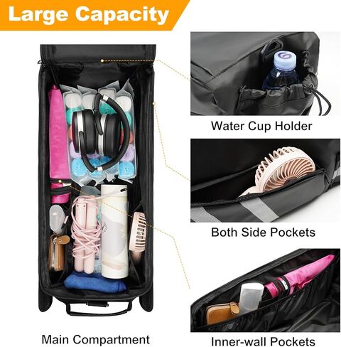 Tour Pack Lid Organizer Tour Luggage Storage Bag Compatible with Road Glide Road King Electra Glide Street Glide Touring Travel-Paks 2014-2025 Pak Lid Organizer Bag Saddlebags in Kuwait