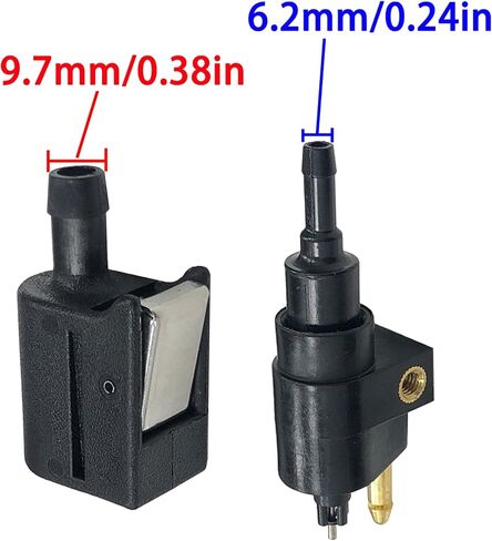تجهيزات موصل خط الوقود الخارجي للمحرك 394-70260-0/ 1 3GR 394-70250-0 لنيسان من أجل Tohatsu 4HP-30HP/ 5040239 5040238 لـ Evinrude Johnson OMC ، Sale and Femane Side A Contectors A Coy in Saudi Arabia