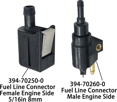 تجهيزات موصل خط الوقود الخارجي للمحرك 394-70260-0/ 1 3GR 394-70250-0 لنيسان من أجل Tohatsu 4HP-30HP/ 5040239 5040238 لـ Evinrude Johnson OMC ، Sale and Femane Side A Contectors A Coy in Saudi Arabia