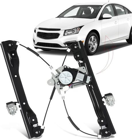 751-740 منظم نوافذ الطاقة لجانب الراكب الأمامي الأيمن مع محرك مناسب لـ 2012-2015 Chevy Cruze (2Pins) و2016 Chevy Cruze Limited W/O وظيفة مضادة للقرص 95382557 95265281 in Kuwait