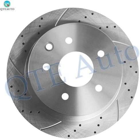 PM Auto Rear Drilled Slotted Brake Disc Rotors For 2011-2017 Nissan Juke in Saudi Arabia