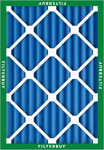 مرشح الهواء Filterbuy 20x22x5 MERV 13 الدفاع الأمثل (عبوة من قطعتين)، استبدال مرشحات هواء فرن HVAC AC المطوية لأمانا وجودمان ونوردين وخمسة مواسم (الحجم الفعلي: 19.50 × 21.94 × 5.25 بوصة) in Saudi Arabia