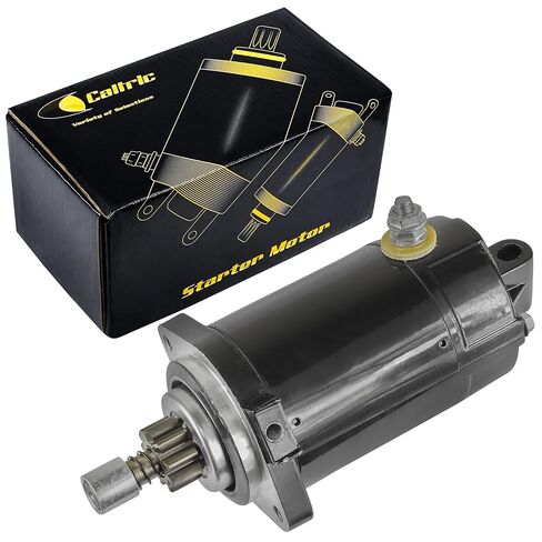 Caltric Starter Compatible with Yamaha Outboard 40 50 4-Stroke 1996 1997 1998 1999 2000 2001 2002 in Saudi Arabia