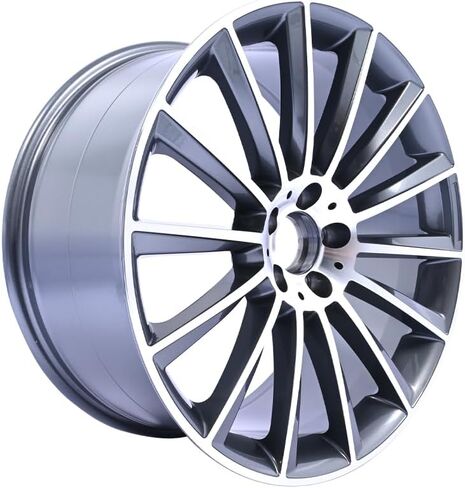 20 "X9.5" الخلفية متعددة النمط AMG RIM متوافقة مع Mercedes Benz S500 S550 (Bolt Pattern-5x112mm الإزاحة-43 مم المحور Bore-66.6mm) in Saudi Arabia