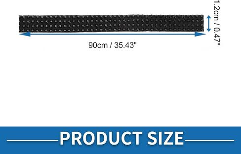 Car Door Edge Guards Strips Kit Anti-Scratch 35.43"x0.47" Car Bling Door Guard Crash Bumper Strip Bling Rhinestone Black Green in Saudi Arabia