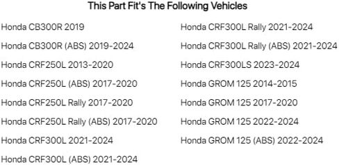 Tusk Brake Pad - Sintered Metal Compatible with Honda CRF300L 2021-2024/CRF250L 2013-2020 in Saudi Arabia