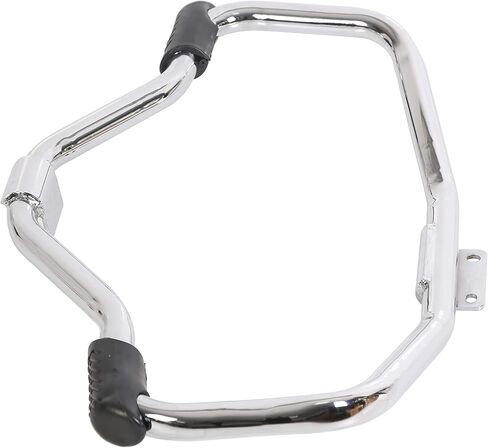 ECOTRIC 1 1/4" Mustache Engine Guard Crash Bar Compatible with Harley 04-23 Sportster XL883 XL1200 10-23 Forty Eight 09-23 Iron 883 XL883N 12-16 Seventy Two Davidson Chrome in Saudi Arabia