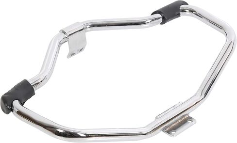 ECOTRIC 1 1/4" Mustache Engine Guard Crash Bar Compatible with Harley 04-23 Sportster XL883 XL1200 10-23 Forty Eight 09-23 Iron 883 XL883N 12-16 Seventy Two Davidson Chrome in Saudi Arabia