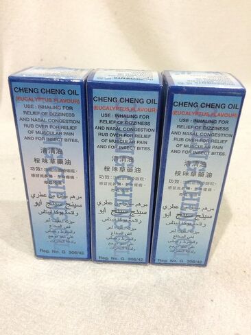 Pack of 3 Cheng Cheng Oil Eucalytus Scented) 3x23cc in Saudi Arabia