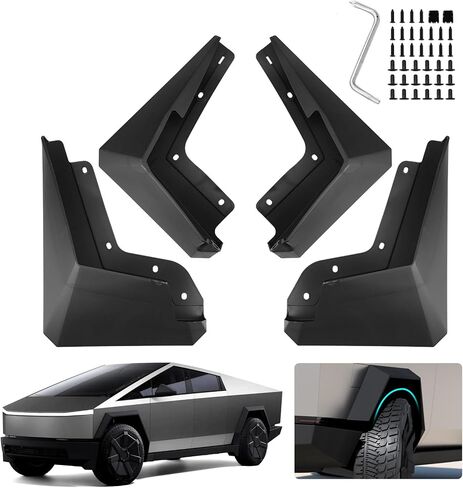 Custom Fit for Mud Flaps 2022 2023 2024 2025 Kia Carnival Mud Splash Guard Front and Rear 4-PC Set in Kuwait