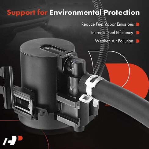 A-Premium Vapor Canister Vent Solenoid Valve with Hose Compatible with Chevrolet Colorado & GMC Canyon 2004-2012 & Hummer H3 2006-2010, H3T 2009-2010, Replace# 20907779, 15136020 in Kuwait