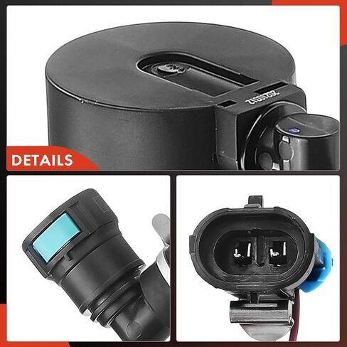 A-Premium Vapor Canister Vent Solenoid Valve with Hose Compatible with Chevrolet Colorado & GMC Canyon 2004-2012 & Hummer H3 2006-2010, H3T 2009-2010, Replace# 20907779, 15136020 in Kuwait