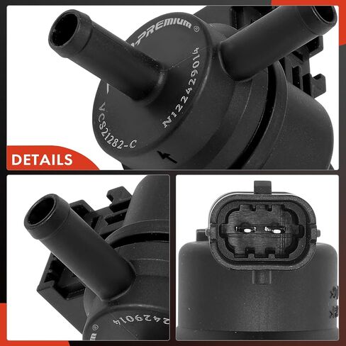 A-Premium Vapor Canister Purge Solenoid Valve Compatible with Hyundai Elantra 2011-2020, Tucson 2014-2017, Genesis 2015-2016, Elantra Coupe GT & Kia Soul, Forte, K900, Forte Koup in Saudi Arabia