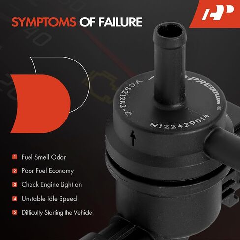 A-Premium Vapor Canister Purge Solenoid Valve Compatible with Hyundai Elantra 2011-2020, Tucson 2014-2017, Genesis 2015-2016, Elantra Coupe GT & Kia Soul, Forte, K900, Forte Koup in Saudi Arabia
