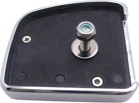 XKMT-Chrome Small Airflow Groove Brake Pedal Pad Compatible With H-D Bad Boy FXSTSB Springer Softail FXSTS Custom Vehicle Operations FXDWG3 FXDWG3 Springer Softail FXSTS [B01G80OR3G] in Saudi Arabia