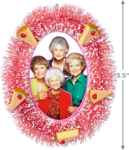 زينة عيد الميلاد الصغيرة من Hallmark Keepsake، The Golden Girls، مجموعة مكونة من 4 قطع، هدايا البرامج التلفزيونية in Kuwait