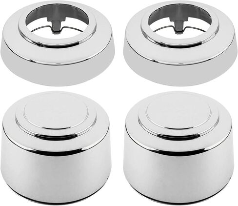 توم-8LUG 16 بوصة CHROME CENTER CENTER CAPS NUT COVES لعام 1995-2008 FORD E-150 E-250 F-250 F-350 F5TA-1A096-TB in Saudi Arabia