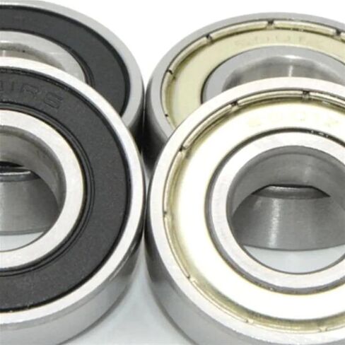 2/4pcs/lot 6201-2rz محامل محرك دقة عالية السرعة 6201-2RS 6201ZZ 6201-2RZ 12 * 32 * 10MM 12 * 32 * 10 (4pcs ، 6201-2rs) in Kuwait