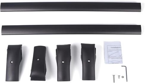 ZXMOTO ROOK RAIN RACK RACK CROSS CROSSBARS FITS for Volkswagen VW Tiguan 2018 2018 2020 2021 2022 2023 2024 Heavy Duty Aluminium for Roof Cargo Box ، Ski ، Kayak ، Bike ، Cargo Carrie in Saudi Arabia